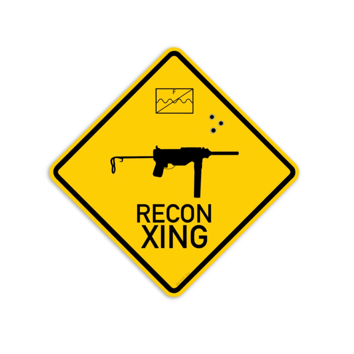Infantry Xing - Sticker Series