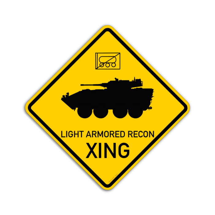 Infantry Xing - Sticker Series