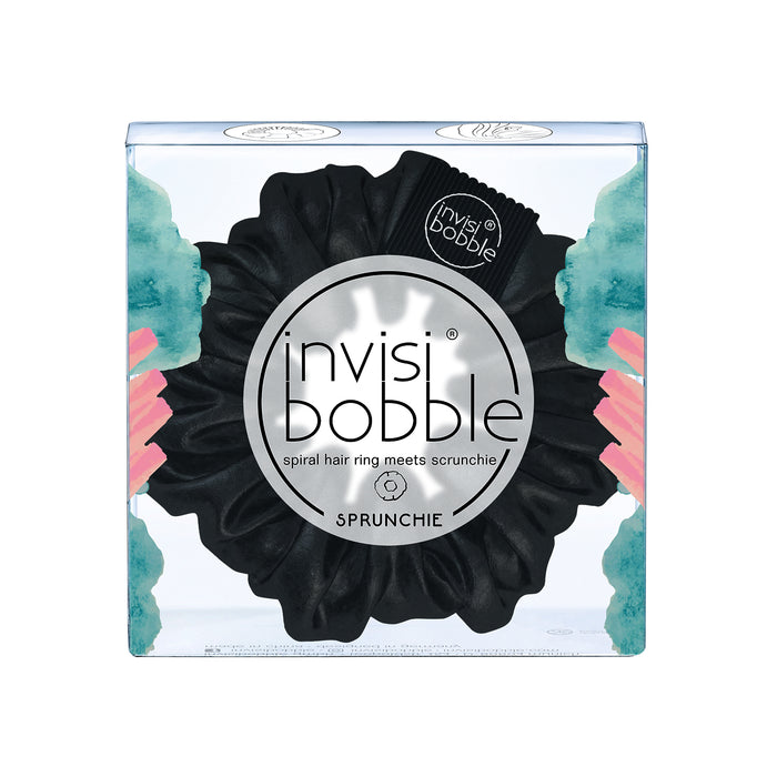 INVISIBOBBLE SPRUNCHIE, True Black Spiral Hair Ring