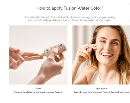 Isdin Fotoprotector SPF50+ Fusion Water Color, Medium, 50 mL ISDIN