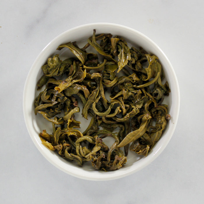 Jasmine Pearls - spent leaves
