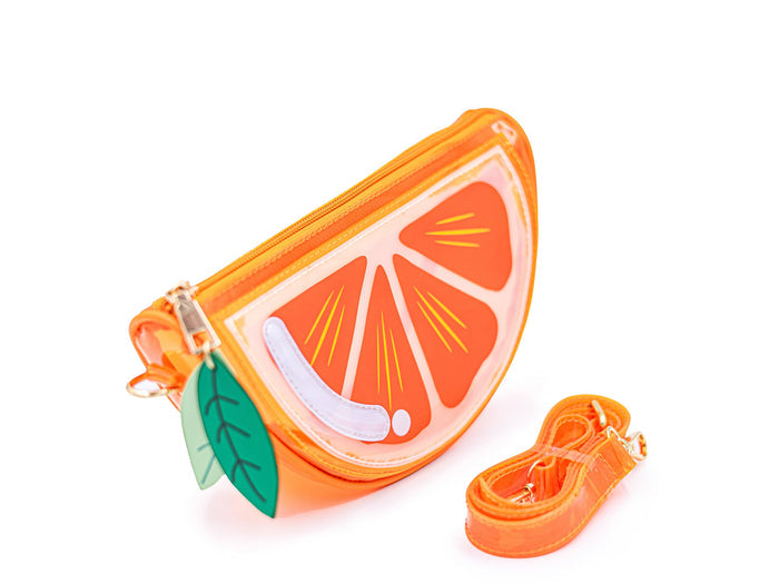 jelly fruit handbag orange