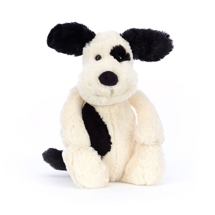 JellyCat: Bashful Rufferty Back & Cream Puppy