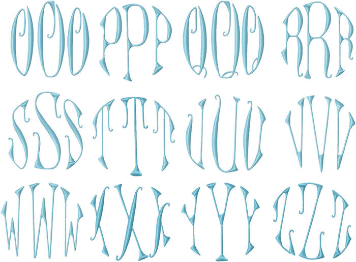 KALEY MONOGRAM FONT