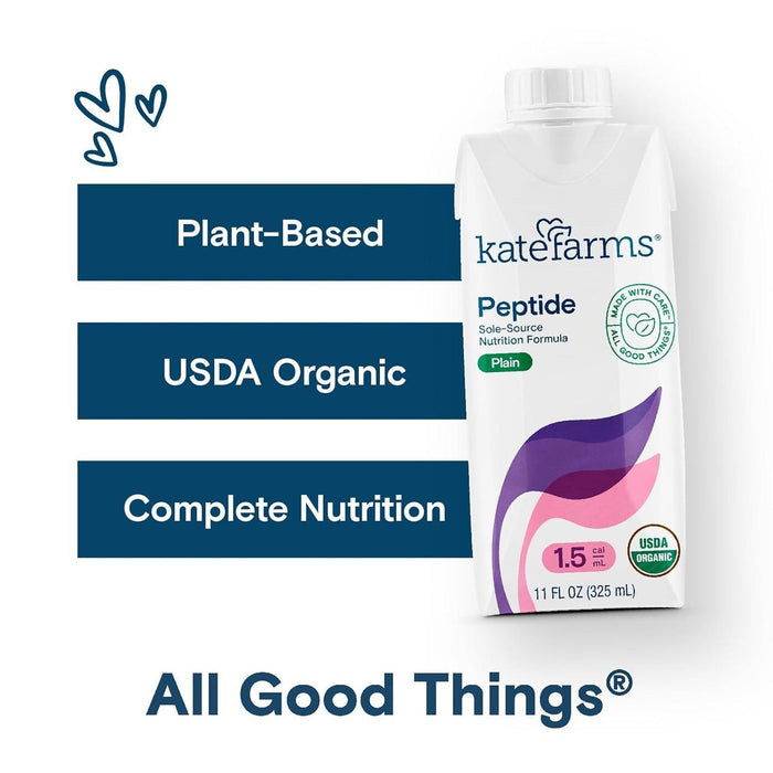 Kate Farms Peptide Formula 1.5, Plain - 851823006379-Single - LL Medico