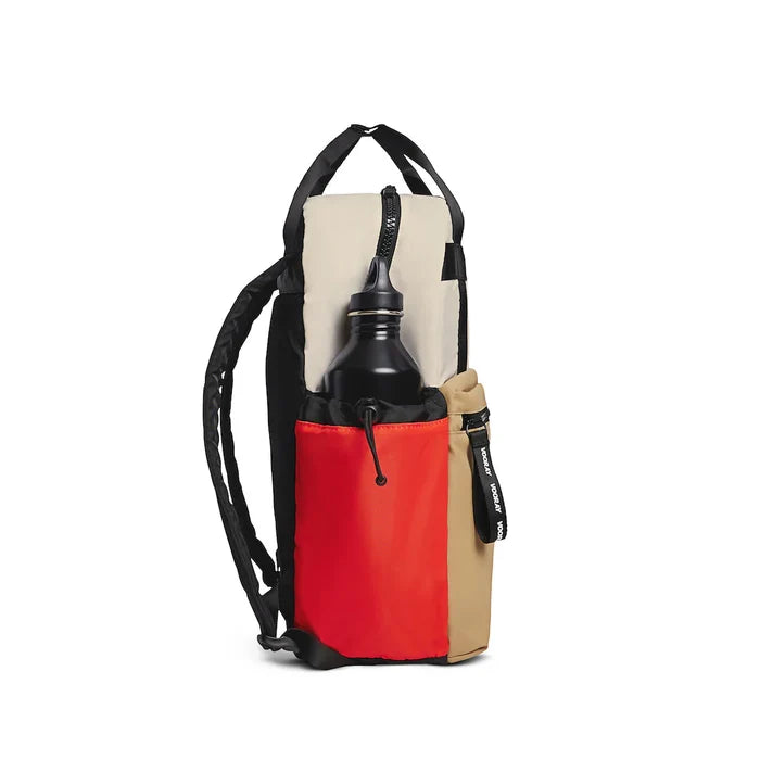 Katie Backpack Camel Color Block