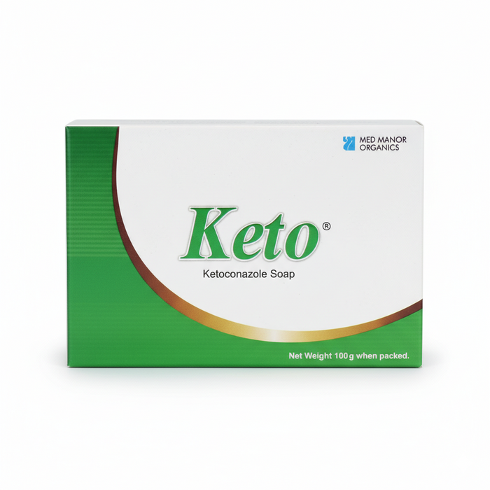 Keto Medicated Soap Bar - 100g, Bar Soap