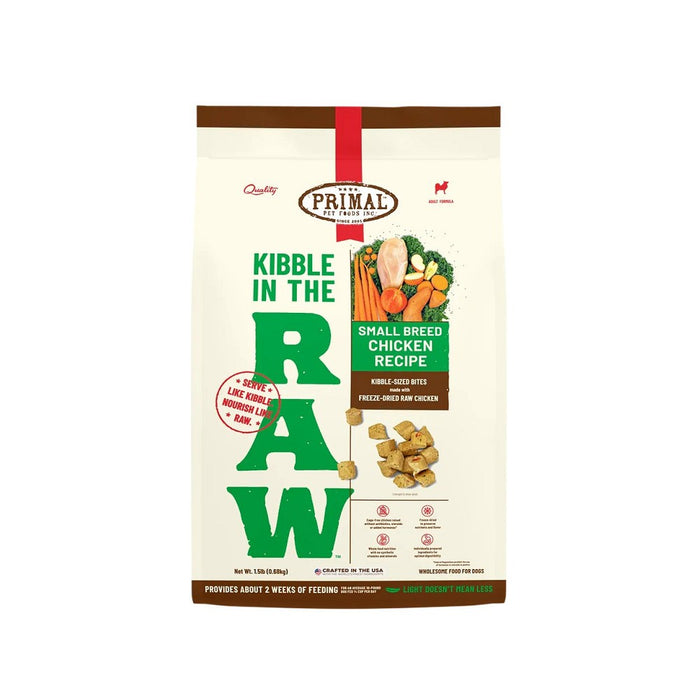 Kibble In The Raw - Freeze Dried Chicken for Small Breed Dog Food