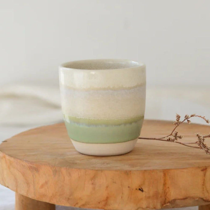 Kim Wallace Ceramic Cup 8oz - Rockpool