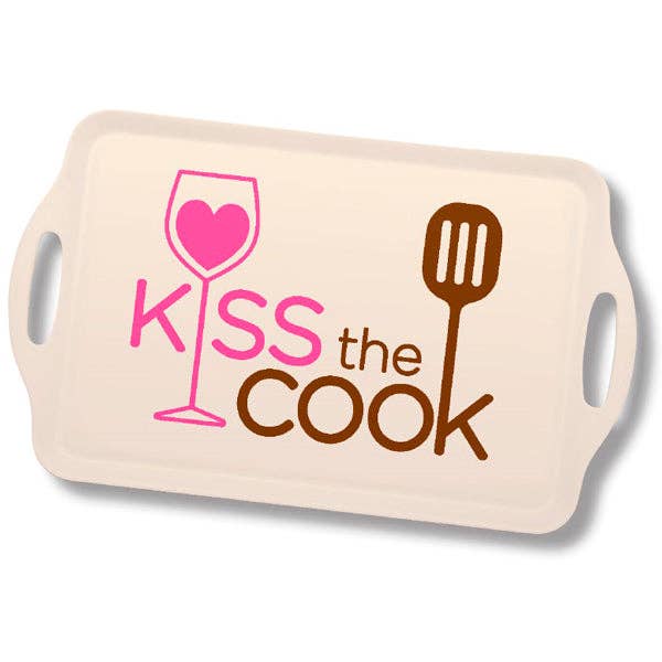 Kiss The Cook Serving Tray