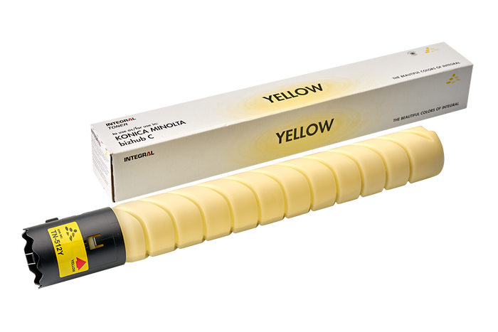 Konica Minolta TN-512 Yellow Compatible Toner - TN512Y