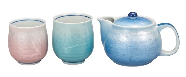 Kutaniyaki Kutsurogi Tea Set K8-594