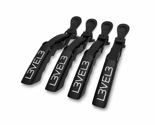L3VEL3™ Hair Croc Clips - 4 Pack