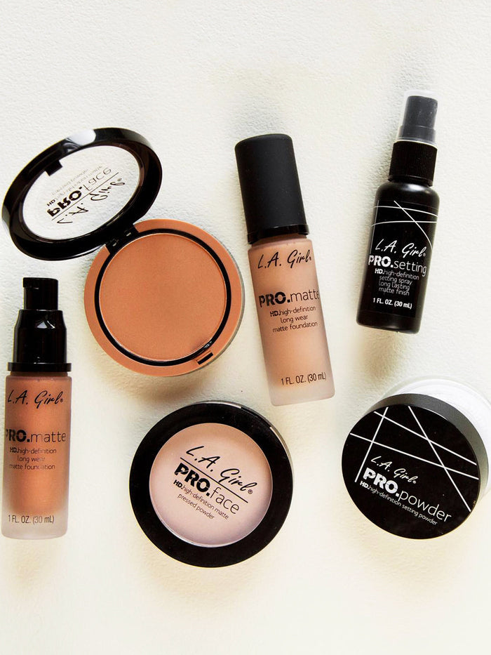 HOK Makeup L.A. Girl HD PRO Setting Powder L.A. Girl Compact Face HD Setting Powder. L A Girl LA Girl LAgirl Makeup