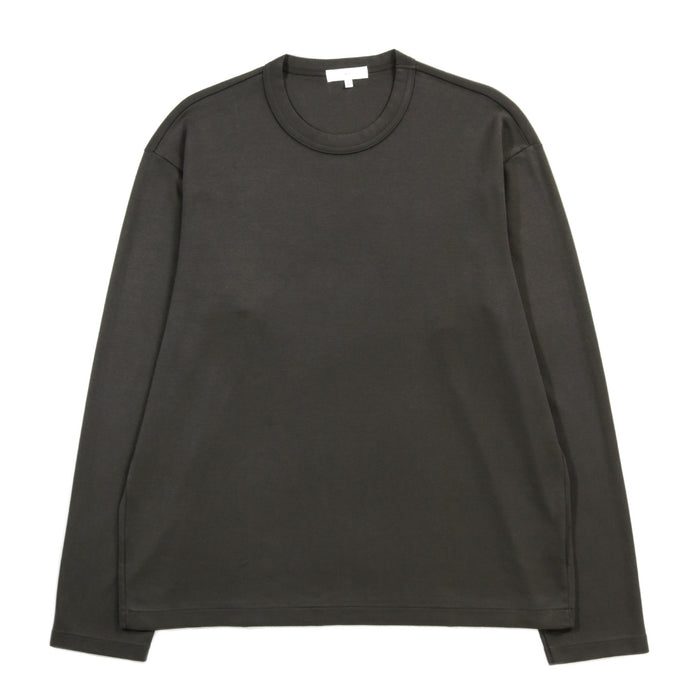 LADY WHITE CO. L/S PIMA LOCK T-SHIRT GRANITE
