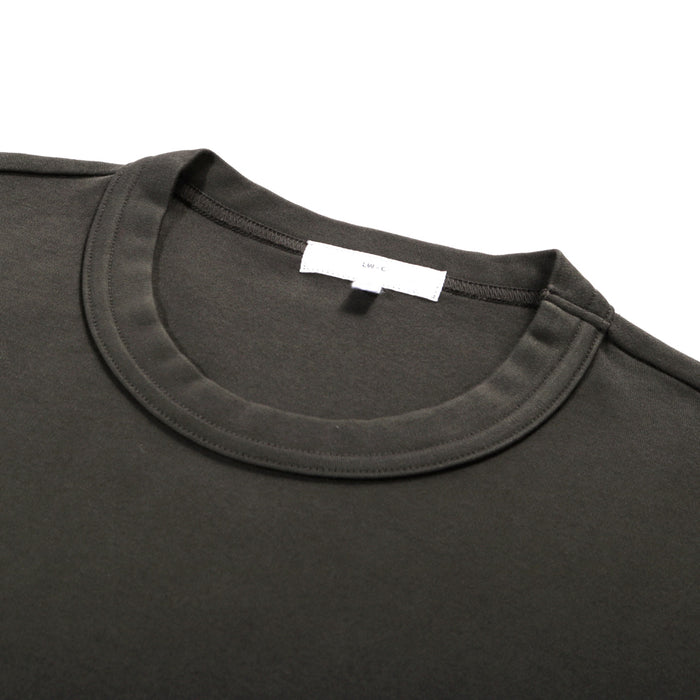 LADY WHITE CO. L/S PIMA LOCK T-SHIRT GRANITE