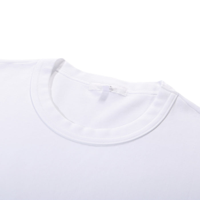 LADY WHITE CO. L/S PIMA LOCK T-SHIRT WHITE