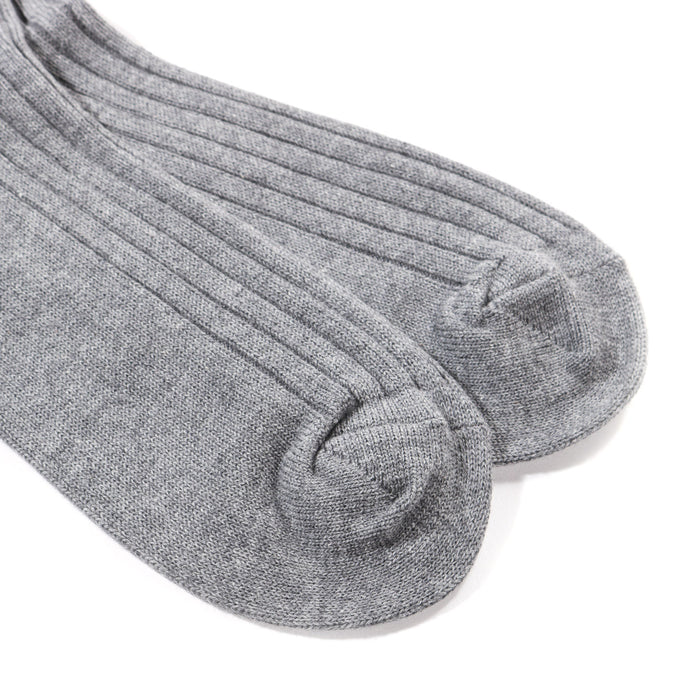 LADY WHITE CO. LWC SOCKS DARK GREY MELANGE