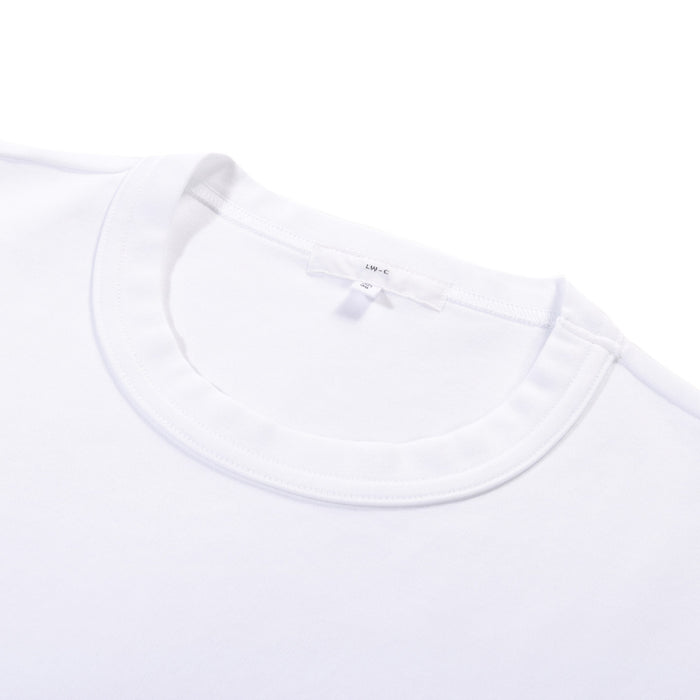 LADY WHITE CO. PIMA LOCK T-SHIRT WHITE