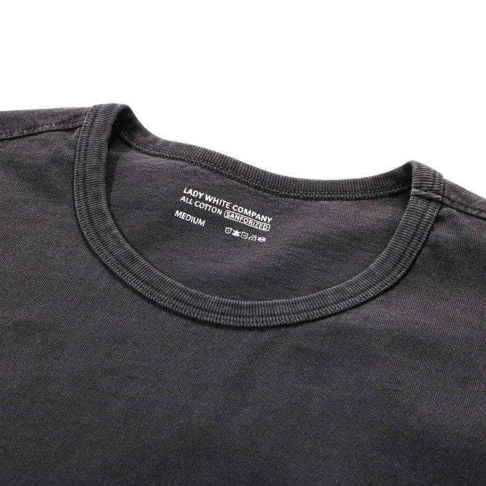 LADY WHITE CO. T-SHIRT 2-PACK PIGMENT CHARCOAL