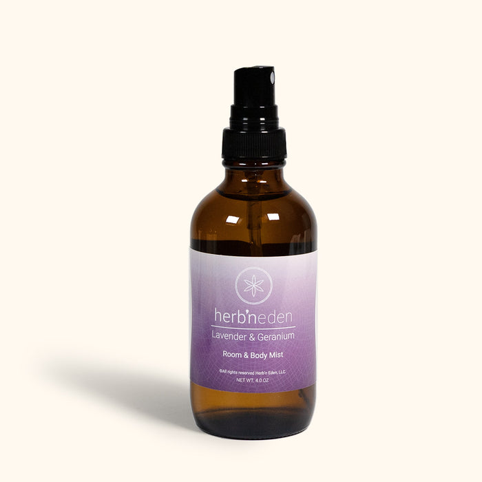Lavender & Geranium Room & Body Mist