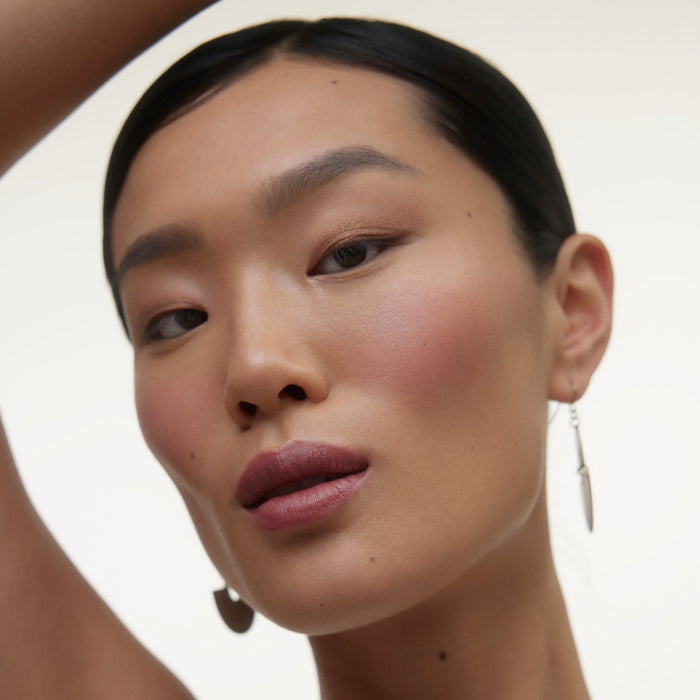 Wonderblush-Le Regard Eye & Brow Trio-Makeup-LeRegard-Eyebrows-ModelLightSkin-The Detox Market |