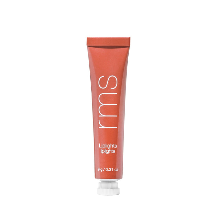 Liplights Cream Lip Gloss - Makeup - RMS Beauty - RMS_Liplights_LLG2_Bisou_816248025817 - The Detox Market | Bisou - A muted coral