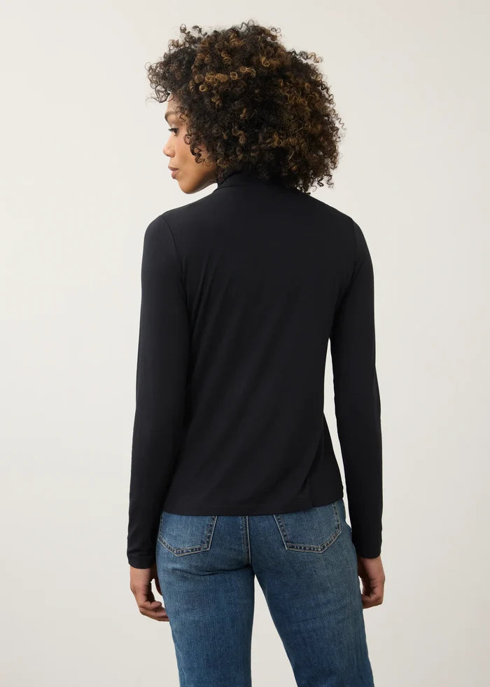 Long Sleeve Mock Neck Top