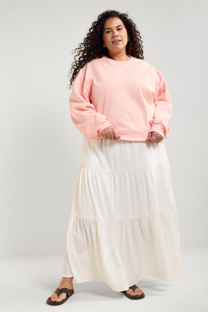 Long Tiered Skirt - 6054