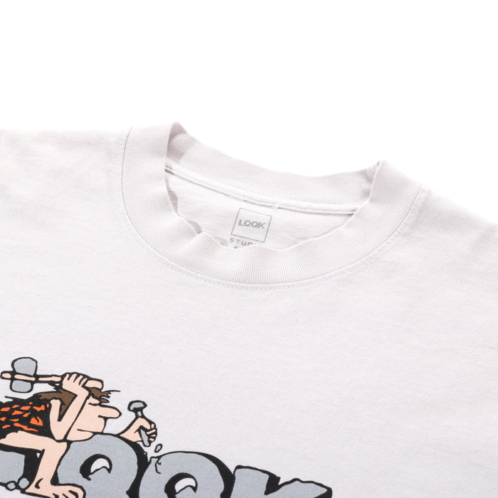 LQQK STUDIO CAVEMAN TEE GREY