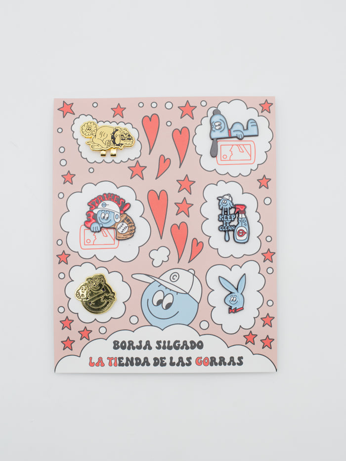 LTDLG x Borja Silgado Pin Pack