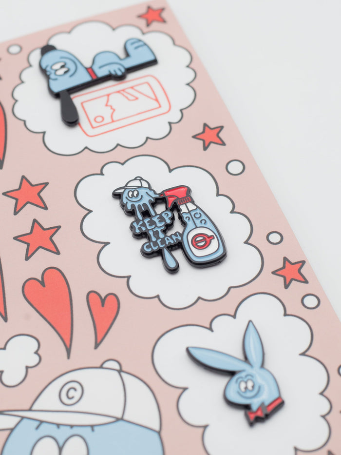 LTDLG x Borja Silgado Pin Pack