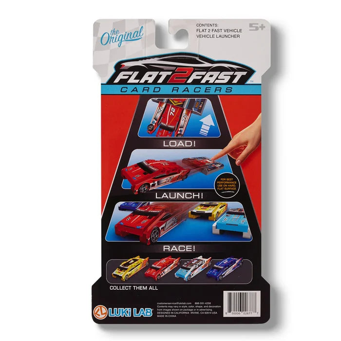 Luki Lab: Flat 2 Fast Cars - Assorted