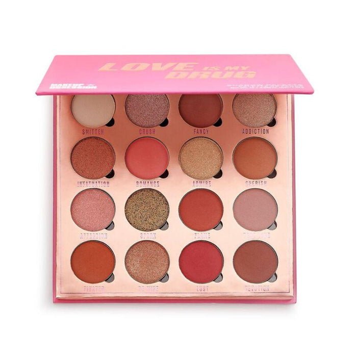 Makeup Obsession Love Is My Drug Eyeshadow Palette - HOK Makeup