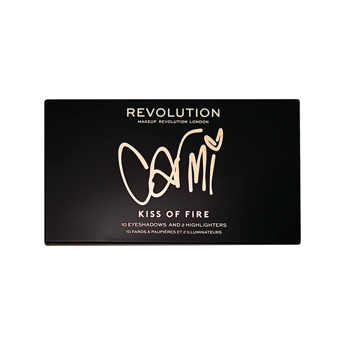 HOK Makeup Makeup Revolution X Carmi Kiss Of Fire Palette Makeup Revolution Eyes Eyeshadow Makeup Makeup revolution