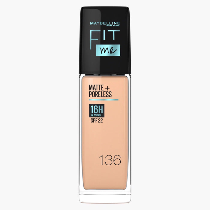 Maybelline Fit Me Foundation Mat Poreless Spf 136 - Makkah Pharmacy