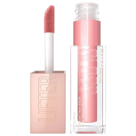 Maybelline New York Lifter Gloss, Lip Gloss With Hyaluronic Acid, 006 Reef Maybelline