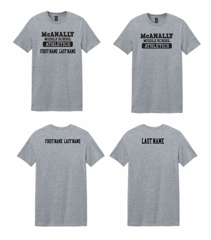 McAnally MS Athletics Cotton Tee