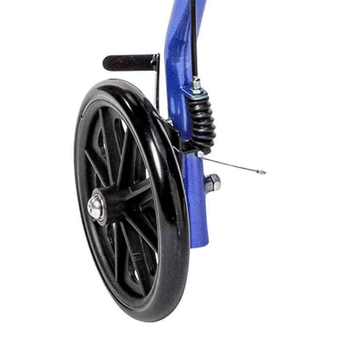 McKesson Bariatric 4 Wheel Rollator, Blue - 146-10215BL-1 - LL Medico