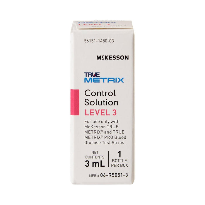 McKesson TRUE METRIX Blood Glucose Testing Control Solution, Level 3 - 06-R5051-3 - LL Medico