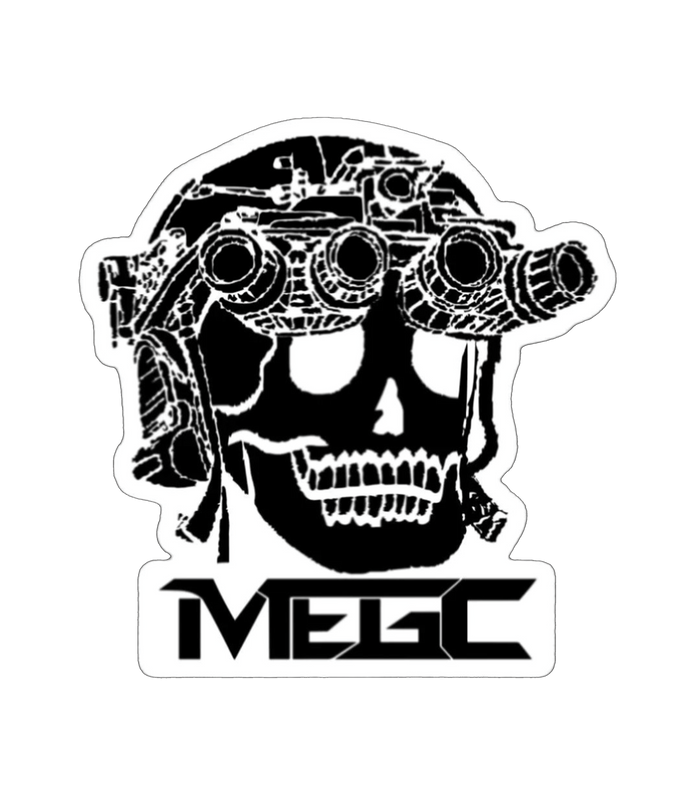 MEGC Skull Dude Sticker