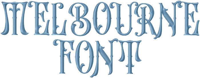 MELBOURNE FONT