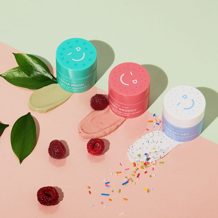 I DEW CARE Mini Scoops Wash-Off Mask Set Nudie Glow Australia