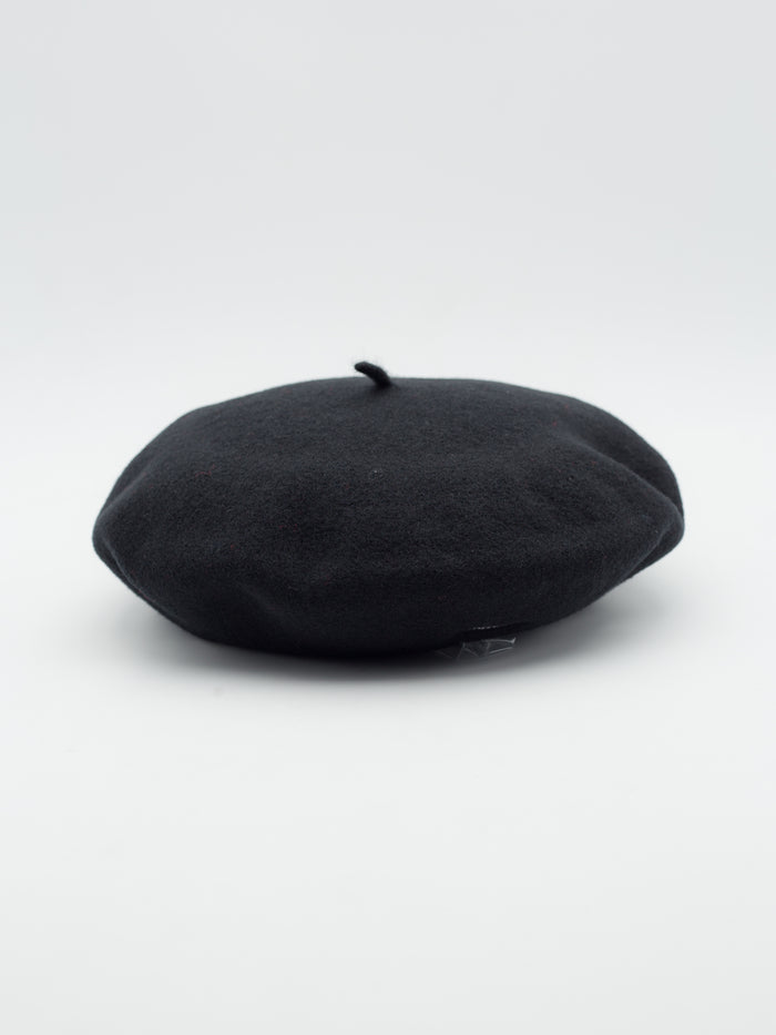 Modelaine Beret Black - La Tienda de las Gorras