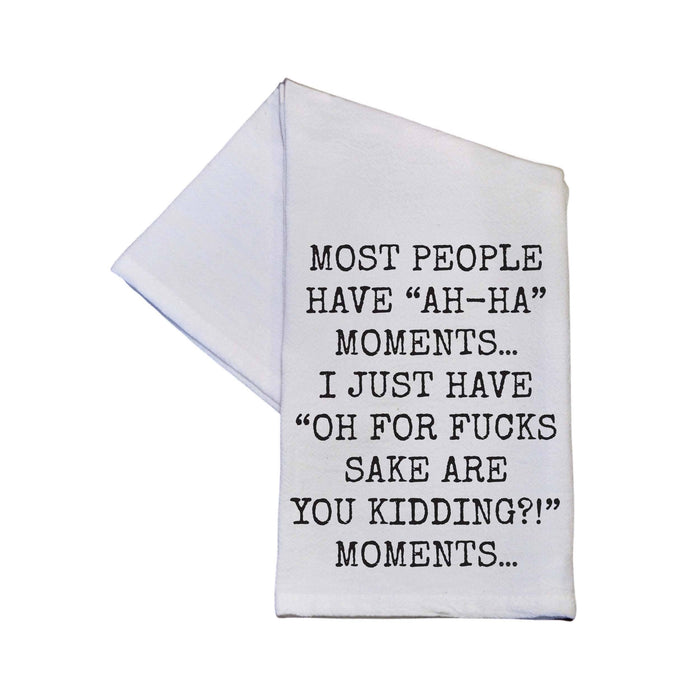 Most People Have Ah-Ha Moments