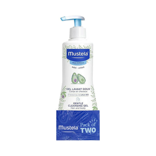 Mustela Gentle Cleansing Gel, 2x500ml - Makkah Pharmacy