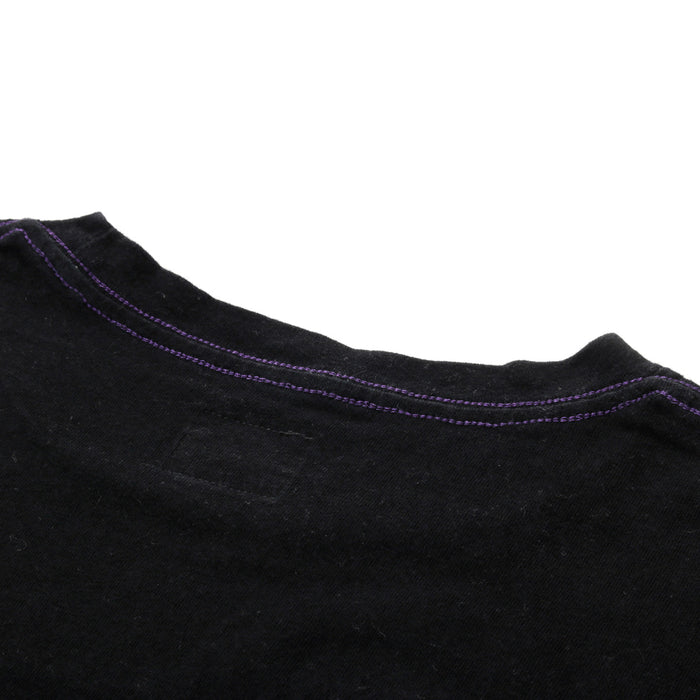 NEEDLES S/S POCKET TEE COTTON JERSEY BLACK
