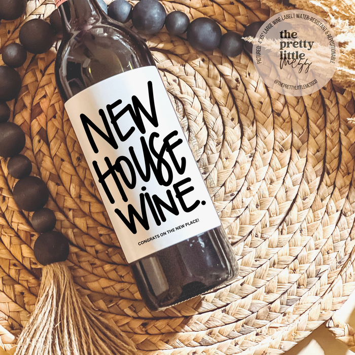 New House Wine, wine label