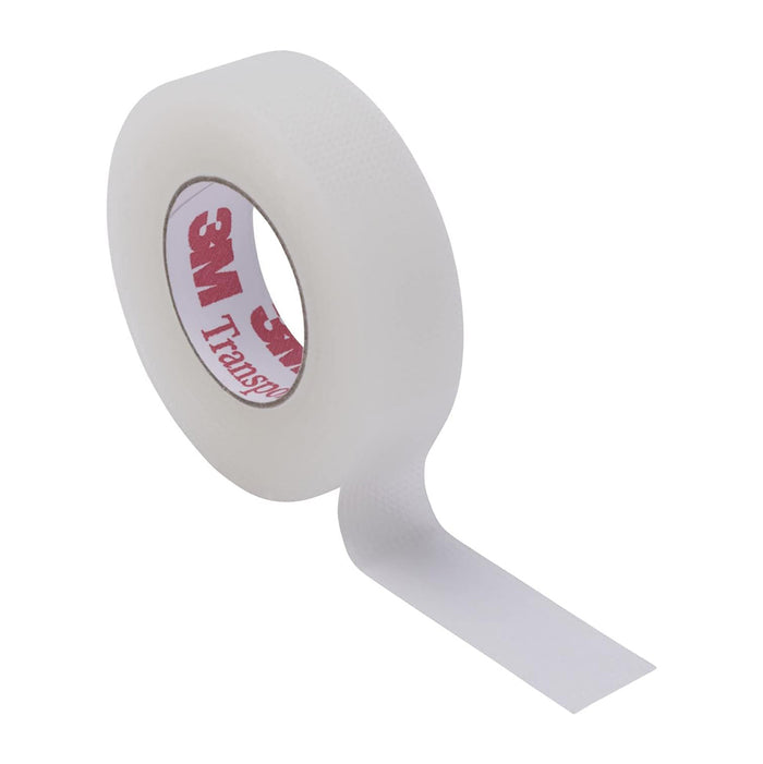 Nexcare Transpore Clear Tape 12.5mm x 5m - 18 Spools, Medical Tape & Bandages