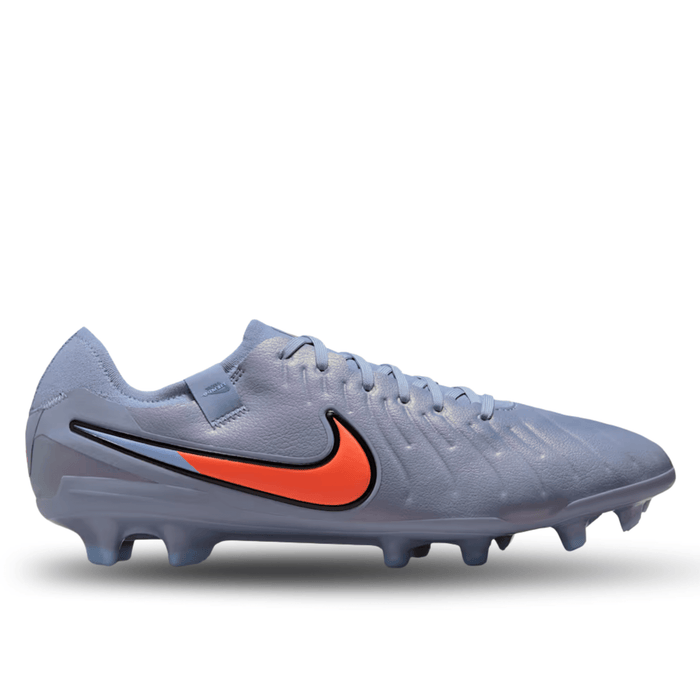 Nike Tiempo Legend 10 Pro Firm Ground Soccer Cleats (Blue Eclipse/Black) | SoccerWearhouse